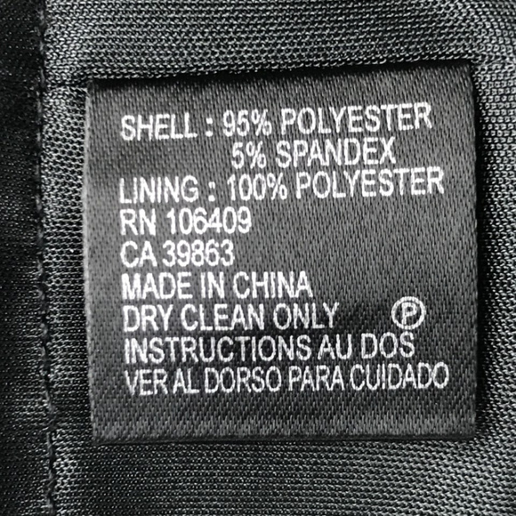 Tahari Black Ruffle-Front Sleeveless Midi Dress Size 8 - Picture 7 of 7